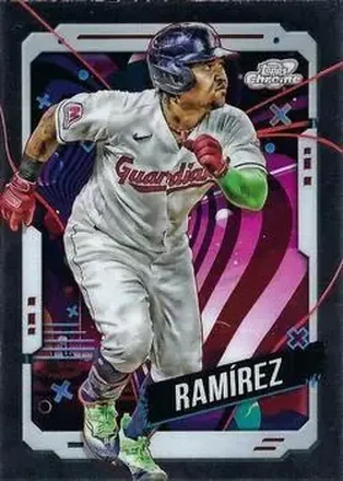 2024 Topps Chrome Cosmic #23 - José Ramírez - Cleveland Guardians