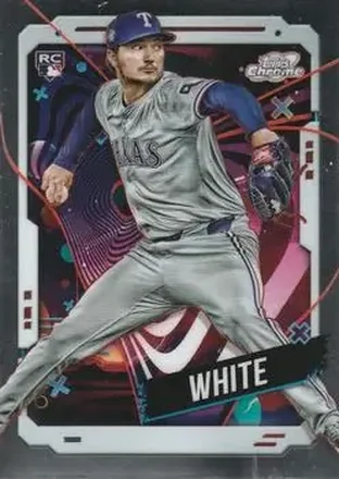 2024 Topps Chrome Cosmic #26 - Owen White - Texas Rangers