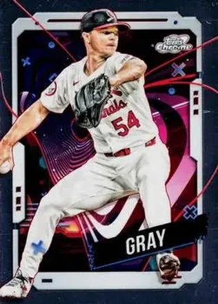 2024 Topps Chrome Cosmic #28 - Sonny Gray - St. Louis Cardinals