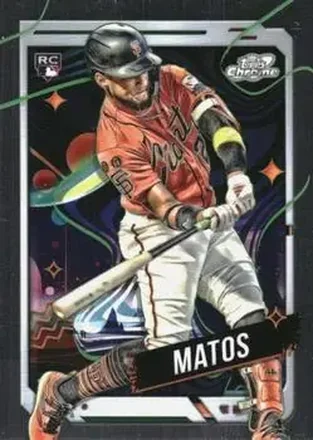 2024 Topps Chrome Cosmic #29 - Luis Matos - San Francisco Giants