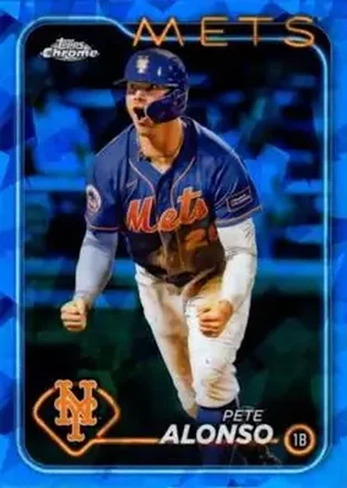 2024 Topps Chrome Sapphire Edition #20 - Pete Alonso - New York Mets