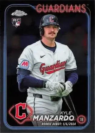 2024 Topps Chrome Update #USC26 - Kyle Manzardo - Cleveland Guardians