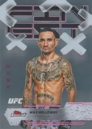 2025 Topps Finest UFC #45 - Max Holloway