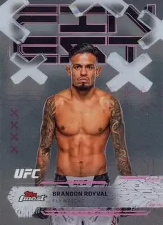 2025 Topps Finest UFC #46 - Brandon Royval