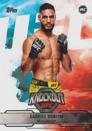 2025 Topps Knockout UFC #44 - Gabriel Bonfim