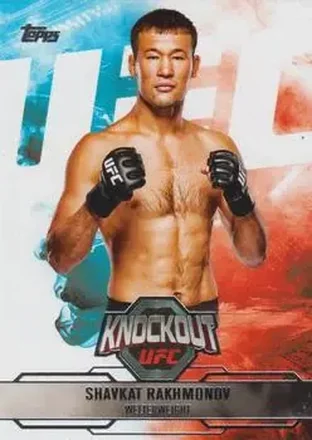 2025 Topps Knockout UFC #45 - Shavkat Rakhmonov