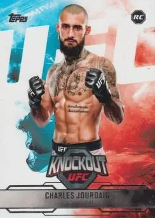 2025 Topps Knockout UFC #49 - Charles Jourdain