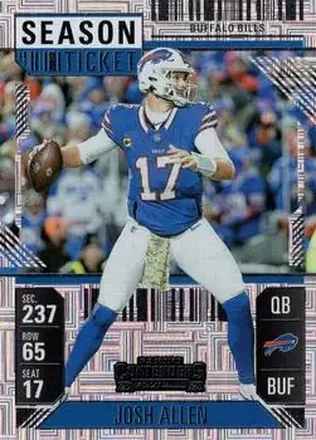 2024 Panini Contenders #11 - Josh Allen - Buffalo Bills