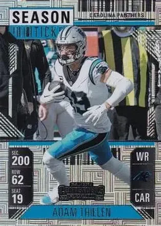 2024 Panini Contenders #15 - Adam Thielen - Carolina Panthers