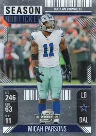 2024 Panini Contenders Optic #14 - Micah Parsons - Dallas Cowboys