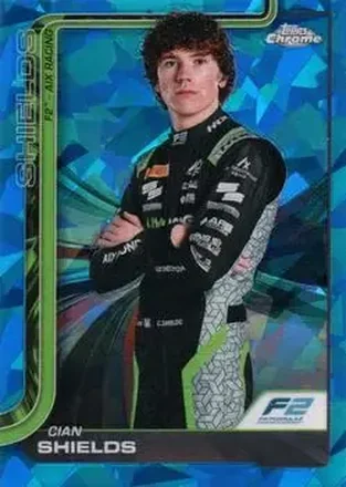 2025 Topps Chrome Sapphire Edition Formula 1 #38 - Cian Shields - AIX Racing