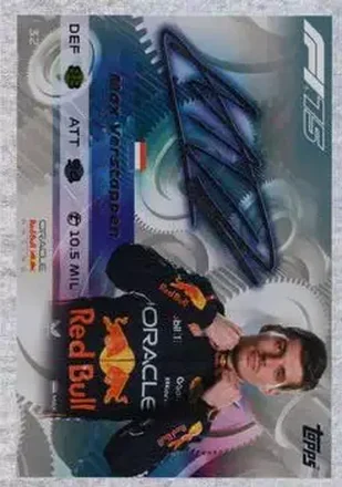 2025 Topps Turbo Attax F1 #32 - Max Verstappen - Oracle Red Bull Racing