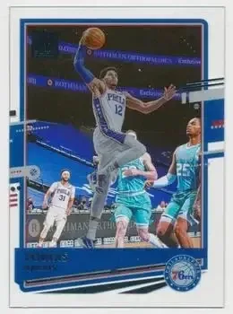 2020-21 Clearly Donruss #1 Tobias Harris