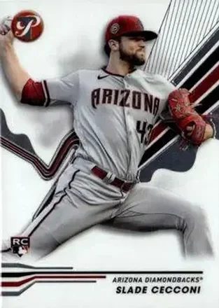 2024 Topps Pristine #24 - Slade Cecconi - Arizona Diamondbacks