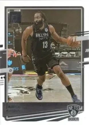 2020-21 Clearly Donruss #8 James Harden