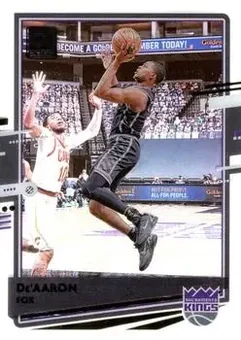2020-21 Clearly Donruss #10 - De'Aaron Fox - Sacramento Kings 2020-21 Clearly Donruss #10 - De'Aaron Fox - Sacramento Kings
