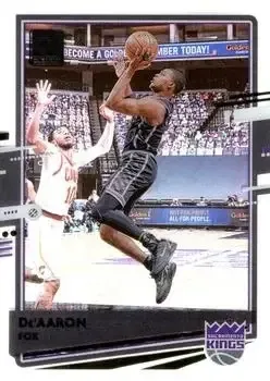 2020-21 Clearly Donruss #10 De'Aaron Fox