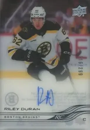 2025-26 Upper Deck Clear Cut #CC-RD - Riley Duran - Boston Bruins
