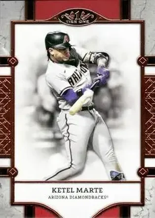 2024 Topps Tier One #25 - Ketel Marte - Arizona Diamondbacks