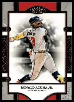 2024 Topps Tier One #26 - Ronald Acuña Jr. - Atlanta Braves