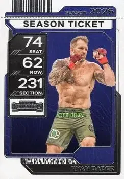 2026 Panini Contenders PFL feature card