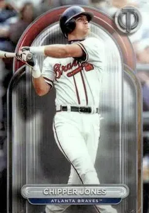 2024 Topps Tribute #22 - Chipper Jones - Atlanta Braves