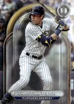 2024 Topps Tribute #24 - Christian Yelich - Milwaukee Brewers