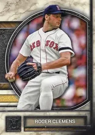 2025 Topps Museum Collection #75 - Roger Clemens - Boston Red Sox