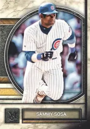 2025 Topps Museum Collection #76 - Sammy Sosa - Chicago Cubs