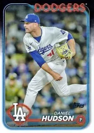 2024 Topps Update #US24 - Daniel Hudson - Los Angeles Dodgers
