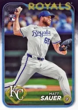 2024 Topps Update #US25 - Matt Sauer - Kansas City Royals