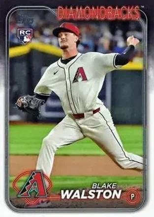 2024 Topps Update #US29 - Blake Walston - Arizona Diamondbacks