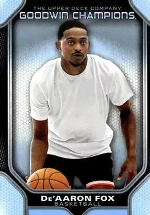 2024 Upper Deck Goodwin Champions #3 - De'Aaron Fox