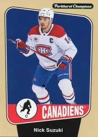 2024-25 Parkhurst Champions #14 - Nick Suzuki - Montreal Canadiens