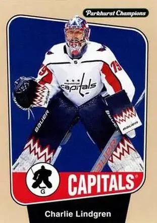 2024-25 Parkhurst Champions #17 - Charlie Lindgren - Washington Capitals