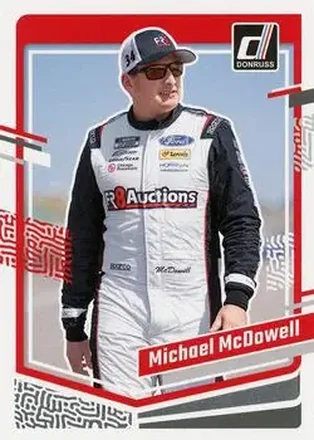 2024 Donruss #4 - Michael McDowell - Front Row Motorsports