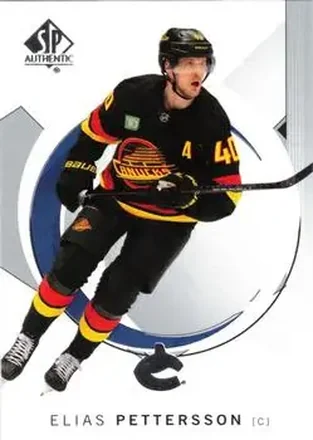 2024-25 SP Authentic #15 - Elias Pettersson - Vancouver Canucks