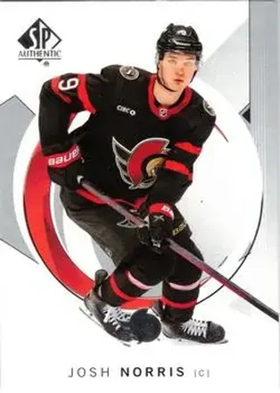 2024-25 SP Authentic #18 - Josh Norris - Ottawa Senators