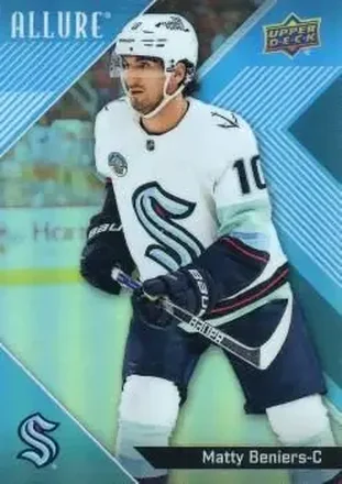 2024-25 Upper Deck Allure #6 - Matty Beniers - Seattle Kraken