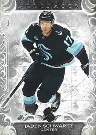 2024-25 Upper Deck Artifacts #12 - Jaden Schwartz - Seattle Kraken