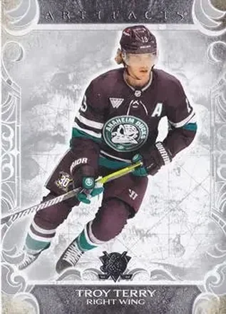 2024-25 Upper Deck Artifacts #17 - Troy Terry - Anaheim Ducks