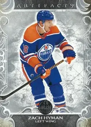 2024-25 Upper Deck Artifacts #20 - Zach Hyman - Edmonton Oilers