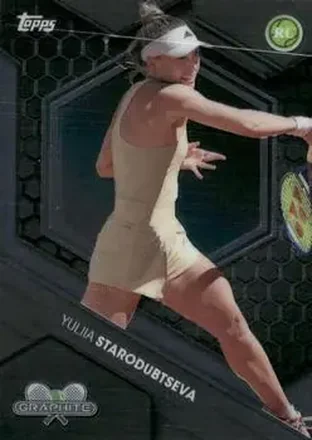 2026 Topps Graphite #107 - Yuliia Starodubtseva