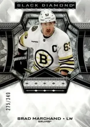2024-25 Upper Deck Black Diamond #BDB-BM - Brad Marchand - Boston Bruins