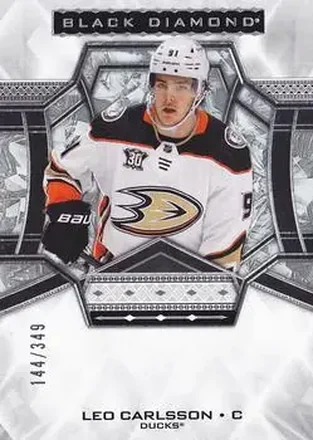 2024-25 Upper Deck Black Diamond #BDB-CA - Leo Carlsson - Anaheim Ducks