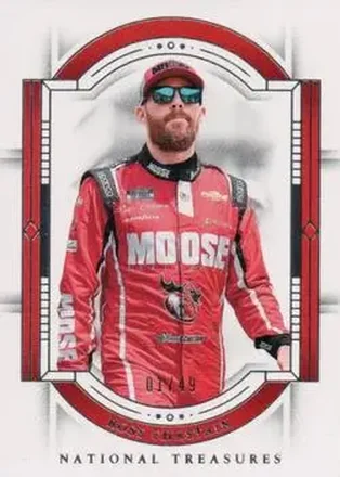 2024 Panini National Treasures #10 - Ross Chastain - Trackhouse Racing
