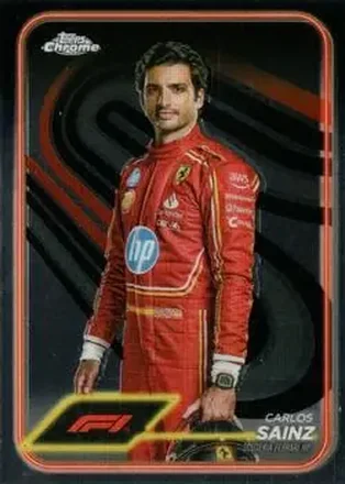 2024 Topps Chrome Formula 1 #4 - Carlos Sainz - Scuderia Ferrari