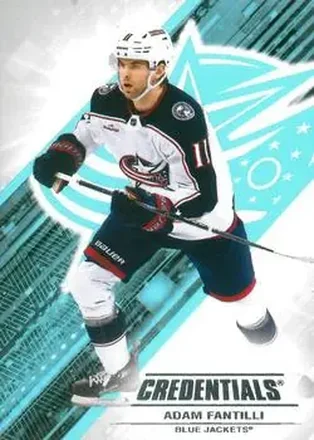 2024-25 Upper Deck Credentials #11 - Adam Fantilli - Columbus Blue Jackets