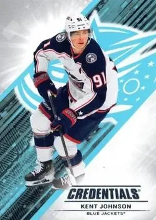2024-25 Upper Deck Credentials #13 - Kent Johnson - Columbus Blue Jackets