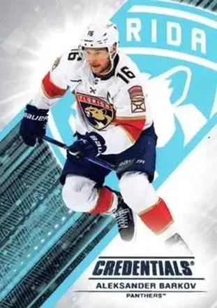 2024-25 Upper Deck Credentials #16 - Aleksander Barkov - Florida Panthers